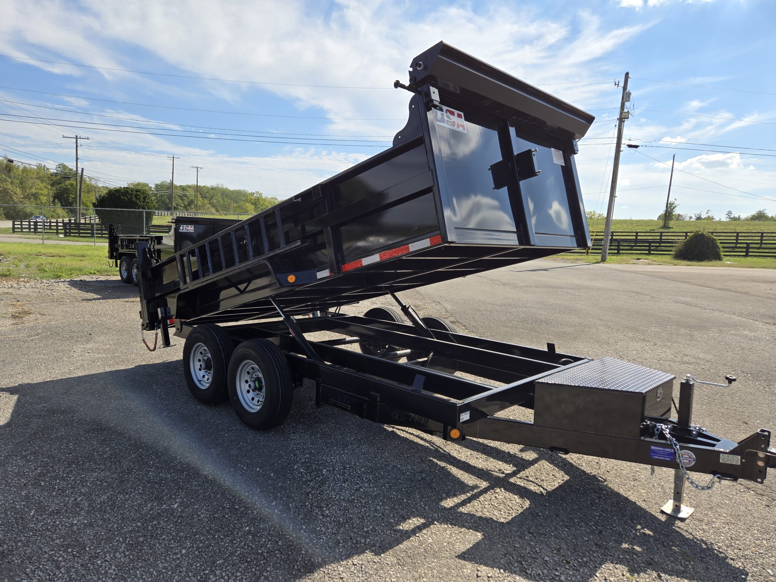 Home 4 Winners Circle Trailer Sales Lexington Kentucky 2025 Quality Steel 83x14 Dump Trailer 57196 scaled